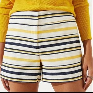 NWT Loft The Riviera Striped Pants Sz 2